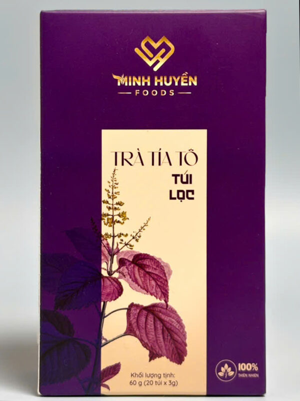 Trà lá tía tô túi lọc - Ảnh 2