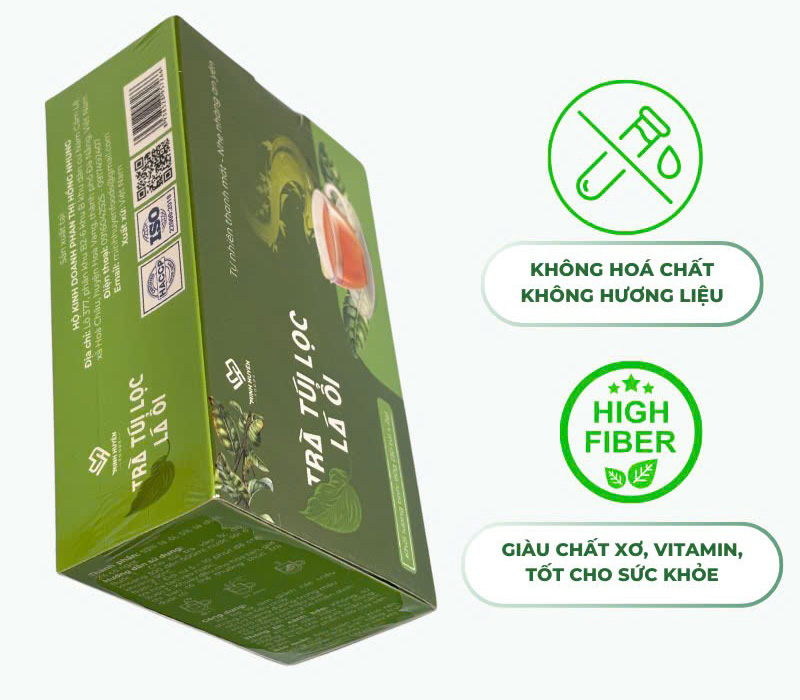 Trà lá ổi túi lọc